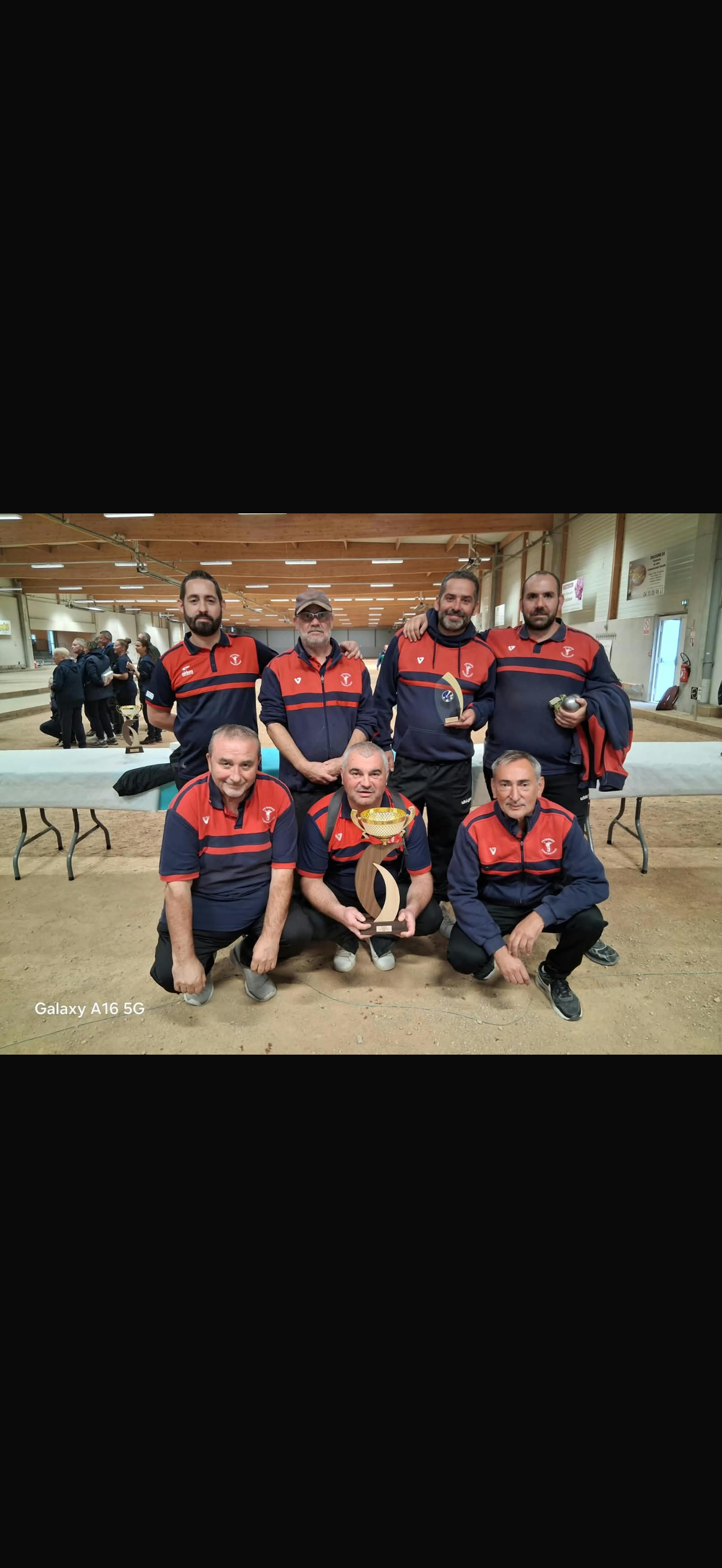 Champion Allier CDC Open Anthony, Lionel, Lambert, Ghislain,  Émilien, Guillaume et Jean Michel