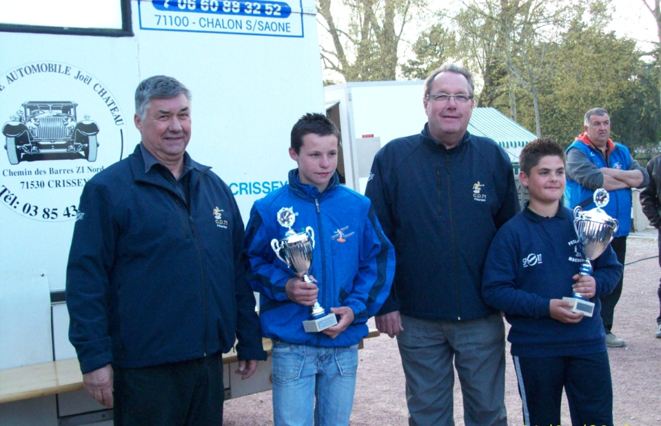 Championnat Saone et Loire individuel cadets 2012