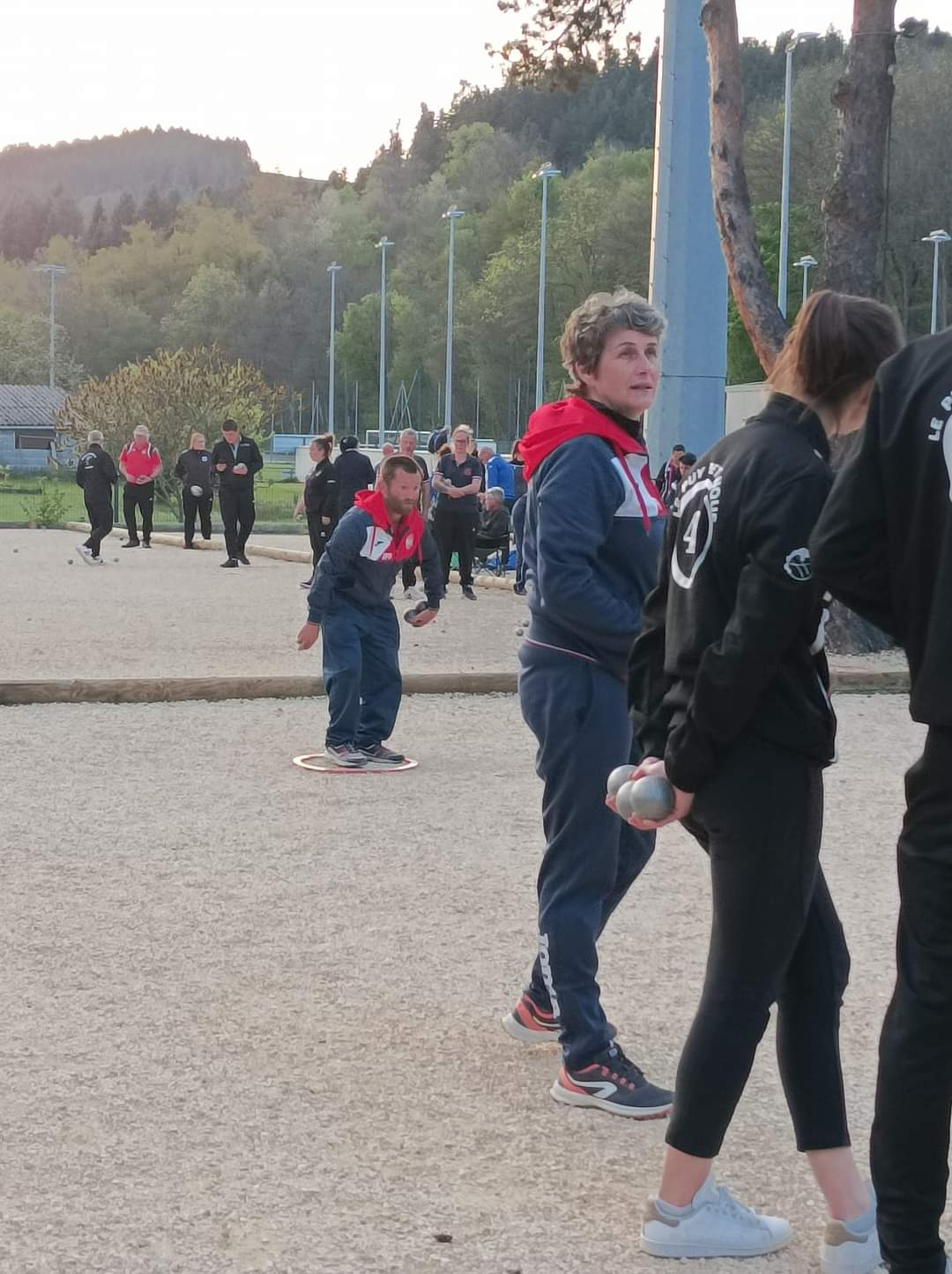 Résultat des doublettes mixtes à Dunières