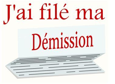 UNE STUPEFIANTE DEMISSION!!! UNE STUPEFIANTE DEMISSION!!!