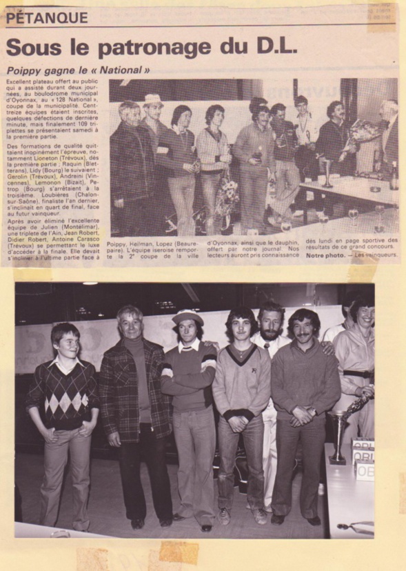 National Oyonnax 1981 National Oyonnax 1981