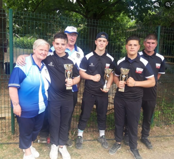 Championnat départemental triplette Jeune 2022 Championnat départemental triplette Jeune 2022