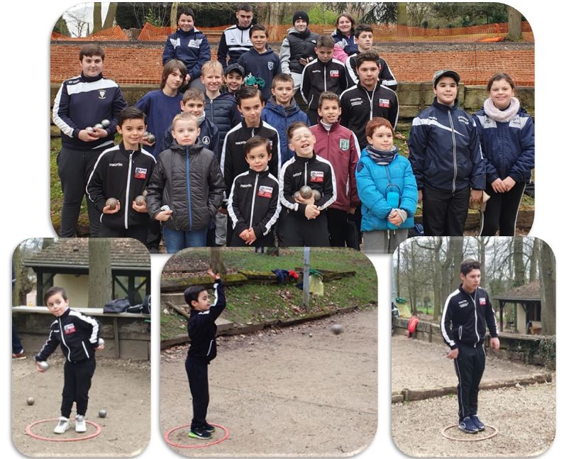 Ecole de pétanque à Chambourcy 22/02/2020