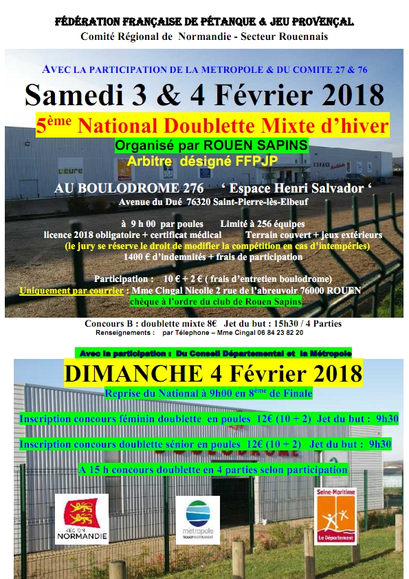 National Mixte de Février National Mixte de Février