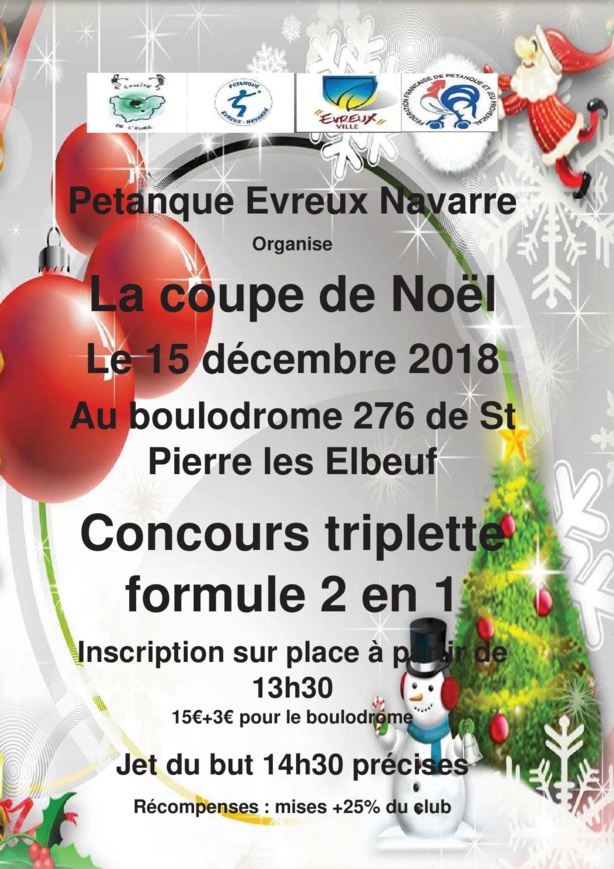 COUPE DE NOEL SAMEDI 15 DECEMBRE