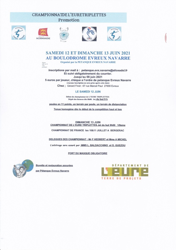 PÉTANQUE ÉVREUX NAVARRE
