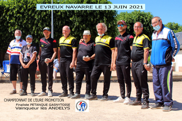 CHAMPIONNAT DE L'EURE TRIPLETTES PROMOTION