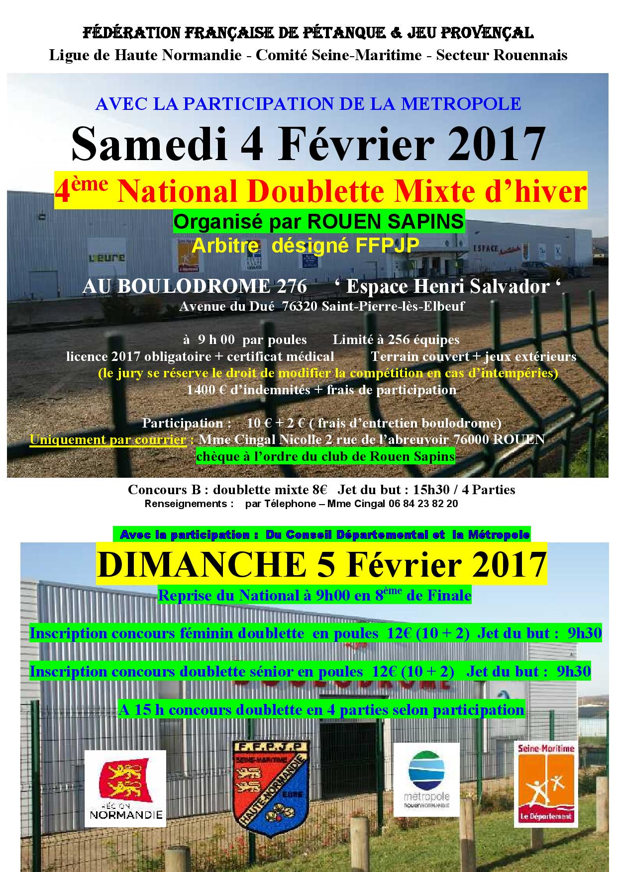 NATIONAL MIXTE COMPLET NATIONAL MIXTE COMPLET