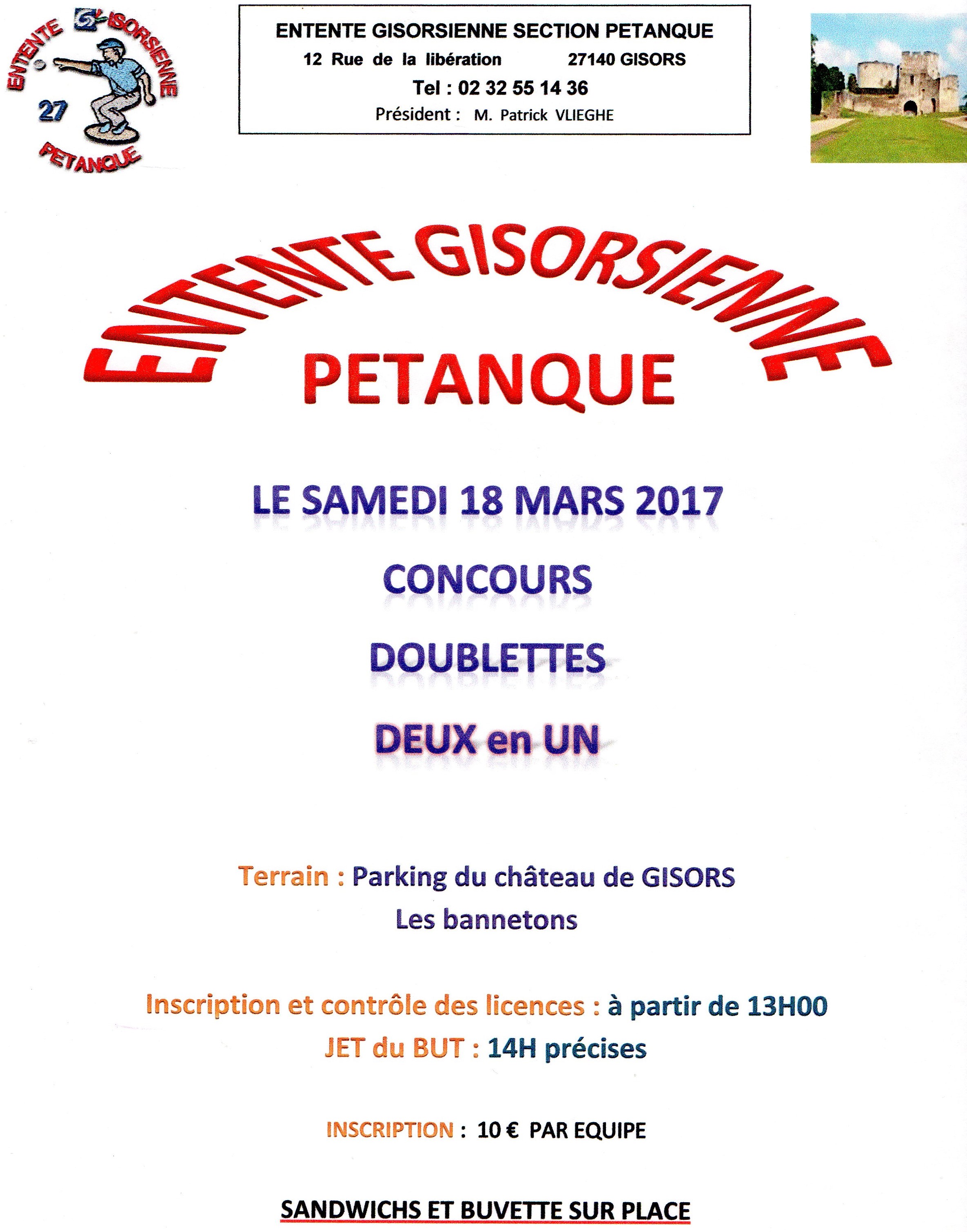 Concours du 18 Mars à Gisors