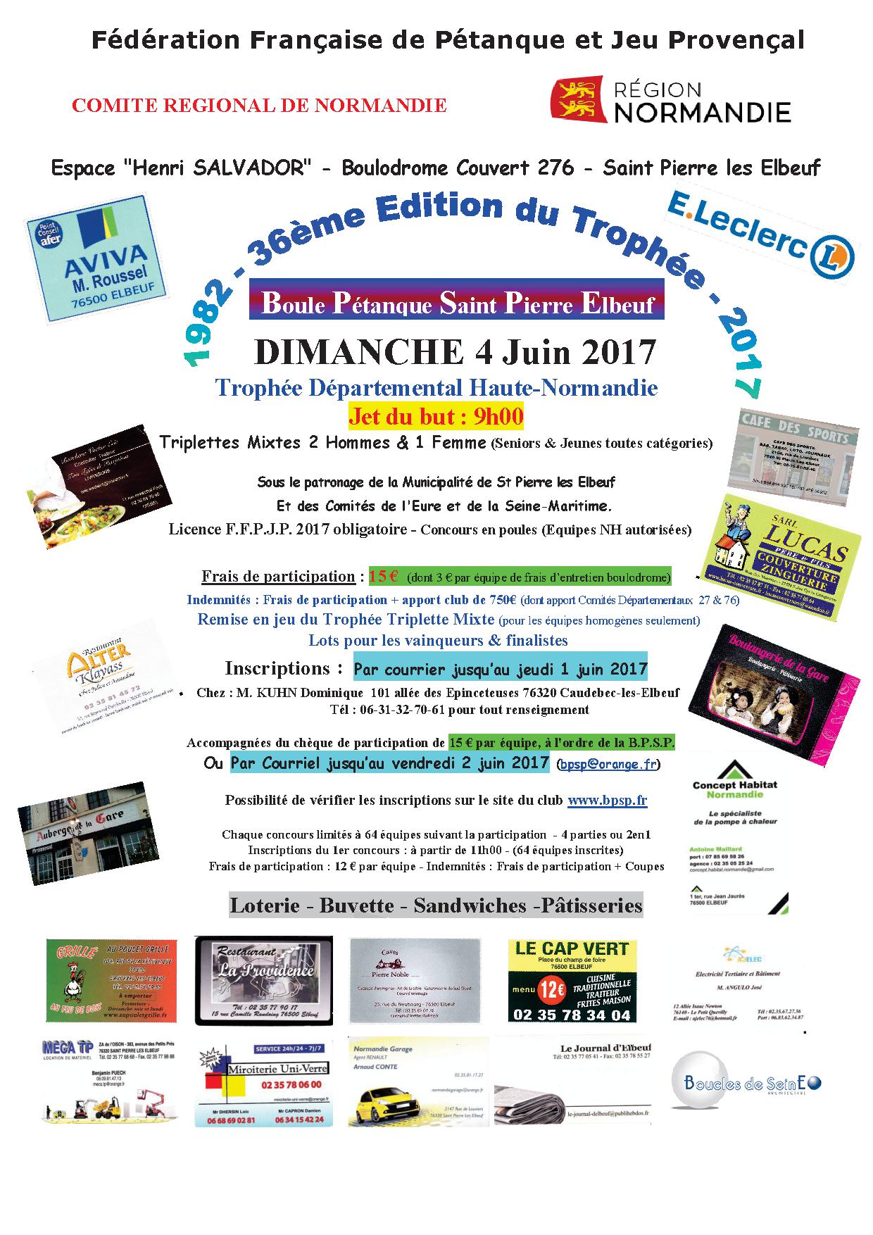 Trophée Départemental haute Normandie Trophée Départemental haute Normandie