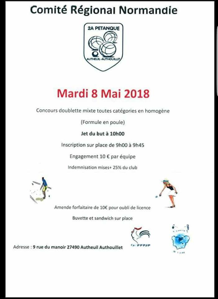 Concours du 8 Mai à Autheuil Authoulliet