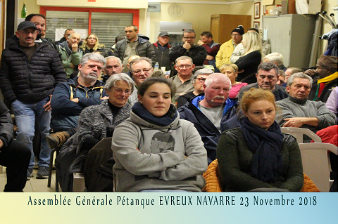 Assemblée Générale du club les news..