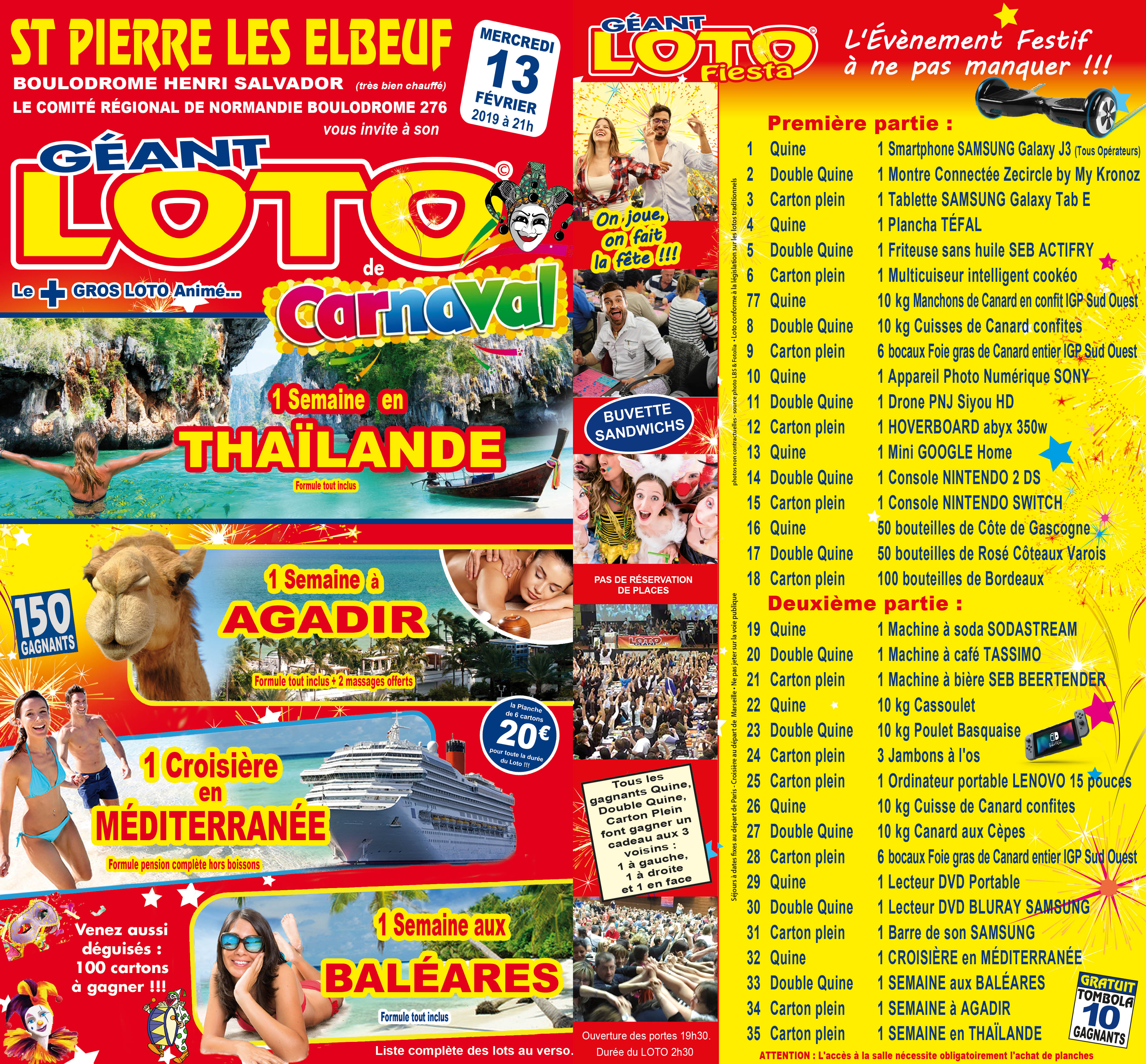 LOTO au Boulodrome 276 