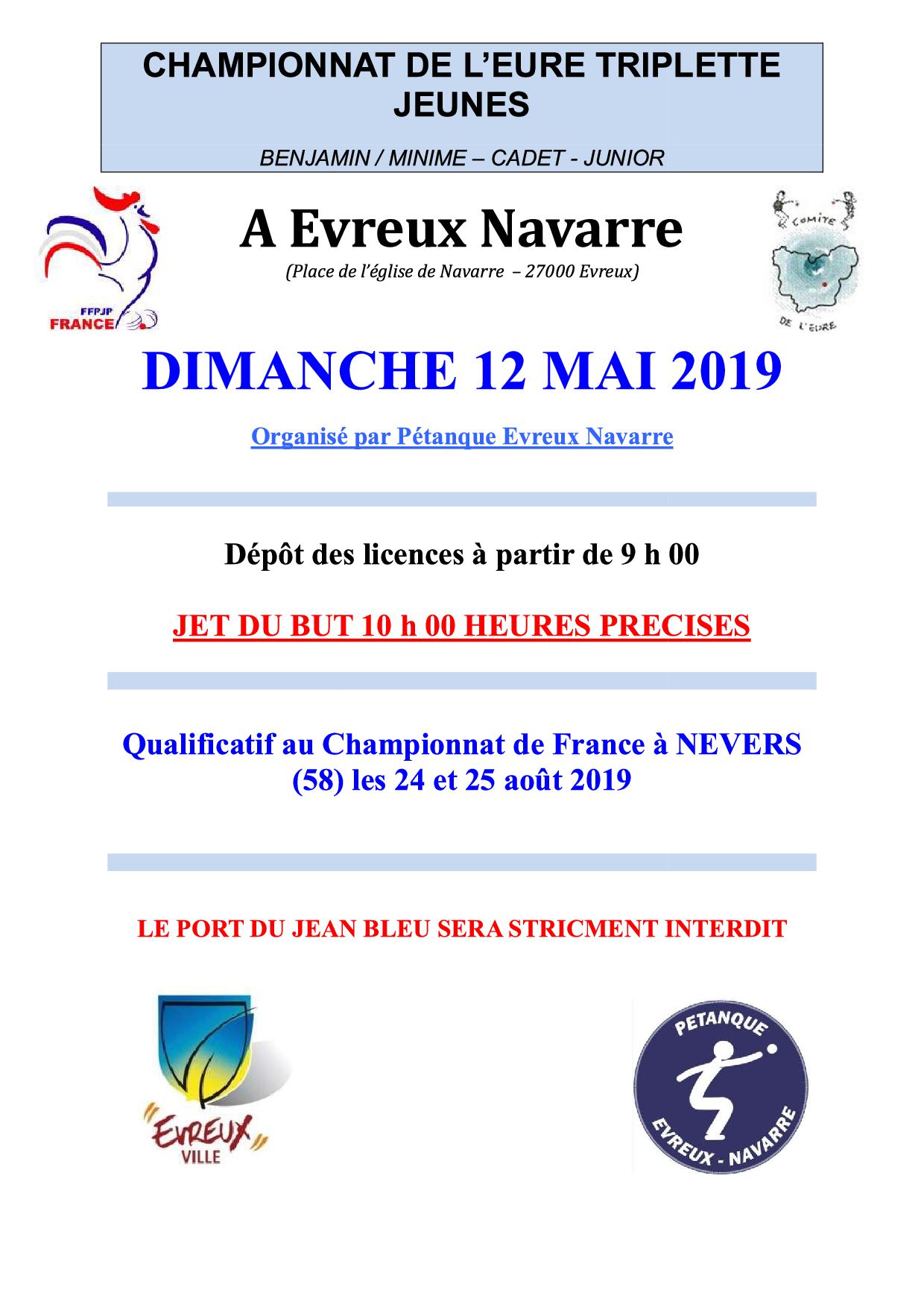 Championnat de l'Eure X3 Jeunes