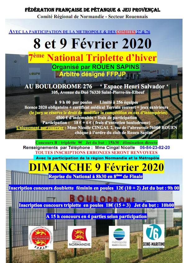 concours au 276 concours au 276