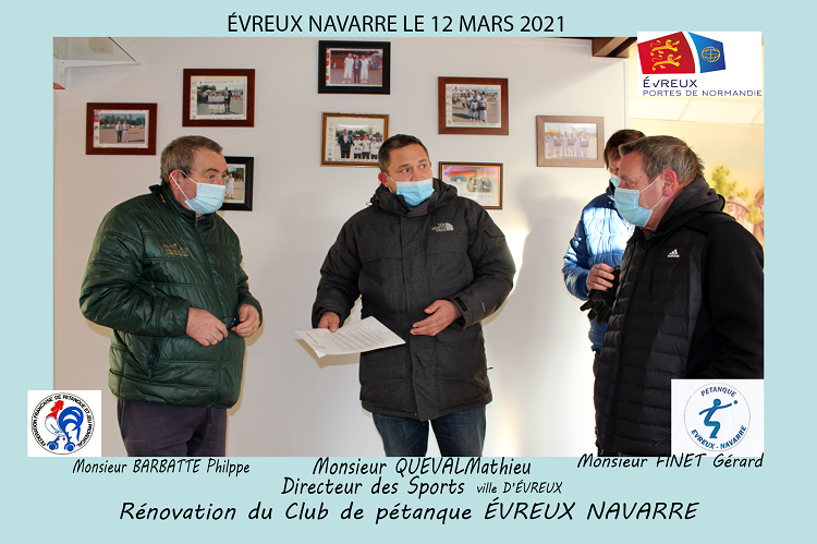 Rénovation du club pétanque ÉVREUX NAVARRE les travaux effectués à 80%100 Rénovation du club pétanque ÉVREUX NAVARRE les travaux effectués à 80%100