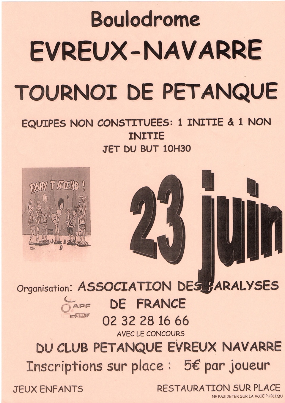 Concours de l'Association des Paralysés de France