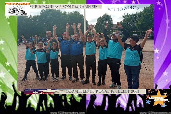 CORMELLES LE ROYAL LE 4 JUILLET 2021 CHAMPIONNAT RÉGIONAL JEUNES 