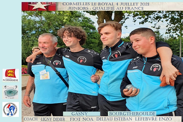 CORMELLES LE ROYAL LE 4 JUILLET 2021 CHAMPIONNAT RÉGIONAL JEUNES