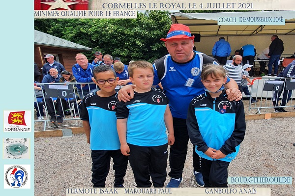 CORMELLES LE ROYAL LE 4 JUILLET 2021 CHAMPIONNAT RÉGIONAL JEUNES