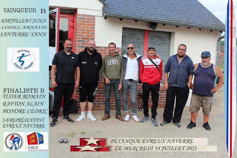 14 JUILLET  PÉTANQUE ÉVREUX NAVARRE 2021 14 JUILLET  PÉTANQUE ÉVREUX NAVARRE 2021