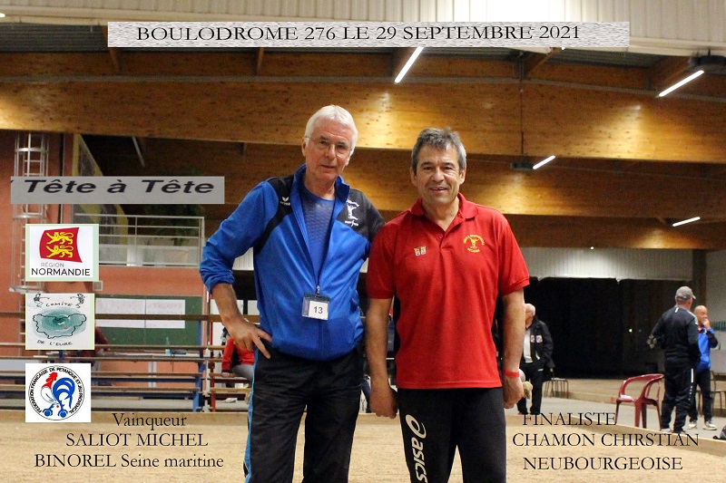 BOULODROME 276 LE 29 SEPTEMBRE 2021 BOULODROME 276 LE 29 SEPTEMBRE 2021