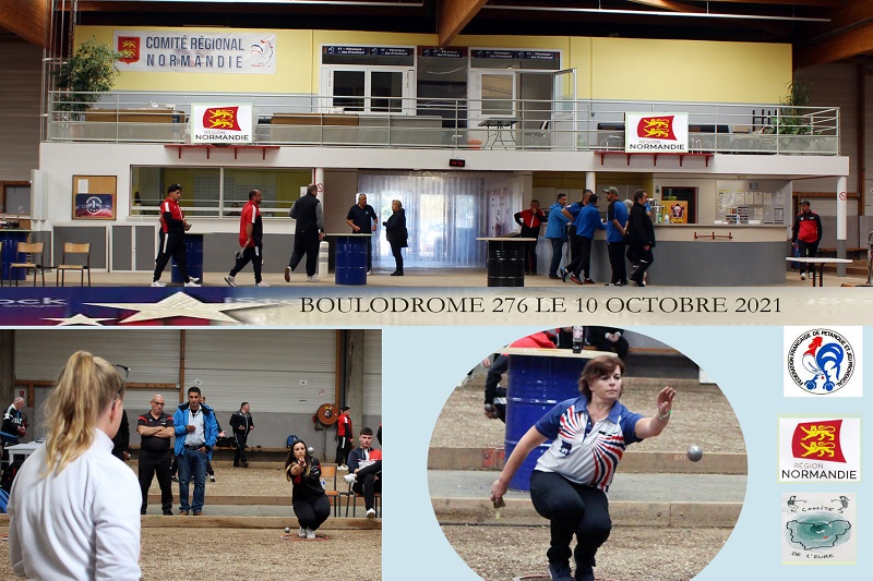 BOULODROME 276 LE 9/10 OCTOBRE 2021 BOULODROME 276 LE 9/10 OCTOBRE 2021