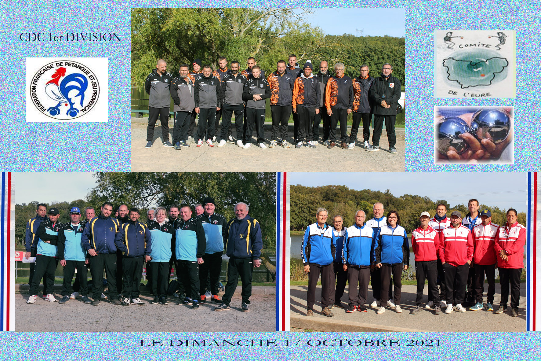 LE DIMANCHE 17 OCTOBRE 2021 DAMVILLE CDC