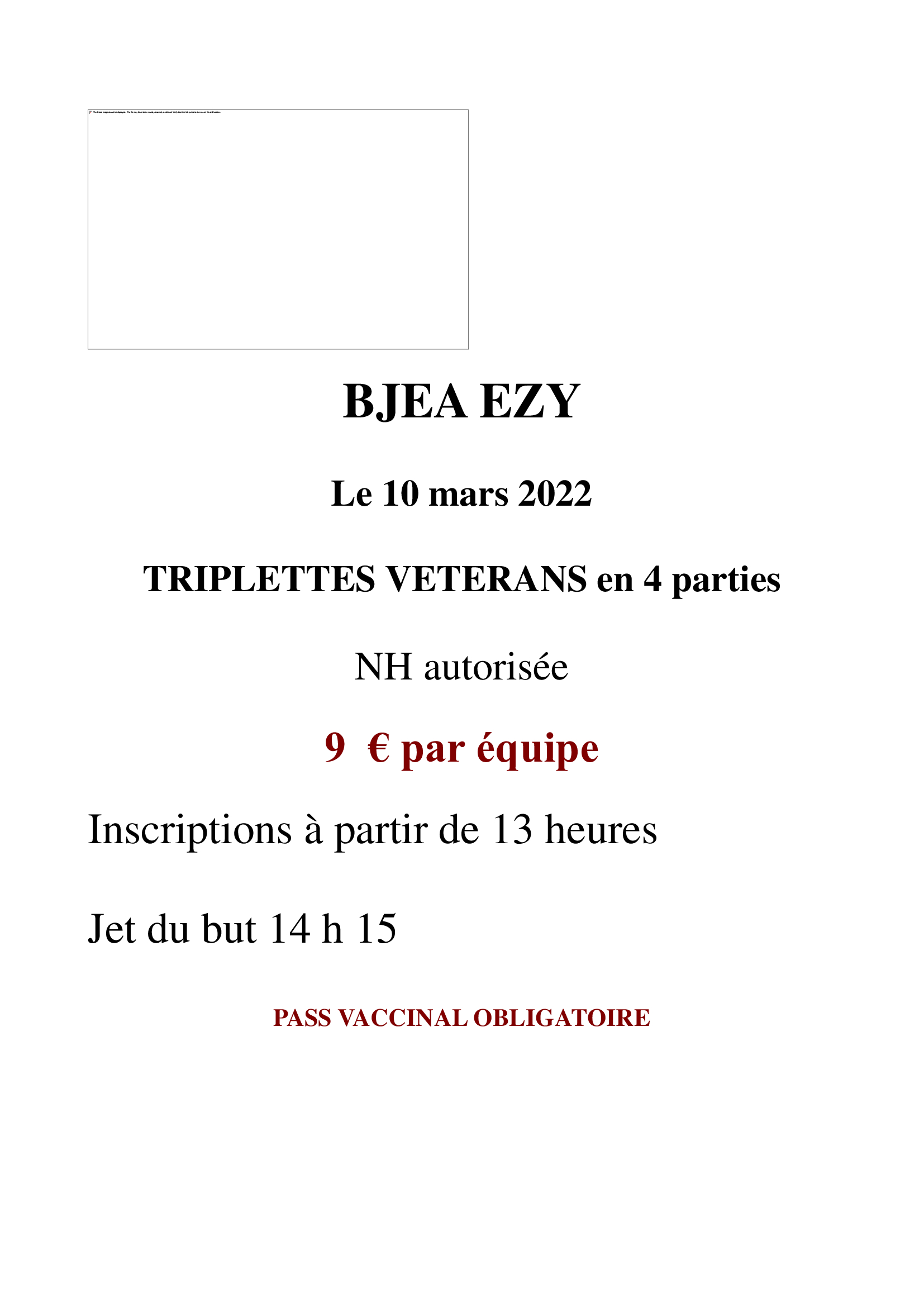 CONCOURS +55 ans du 10 MARS à Ezy CONCOURS +55 ans du 10 MARS à Ezy