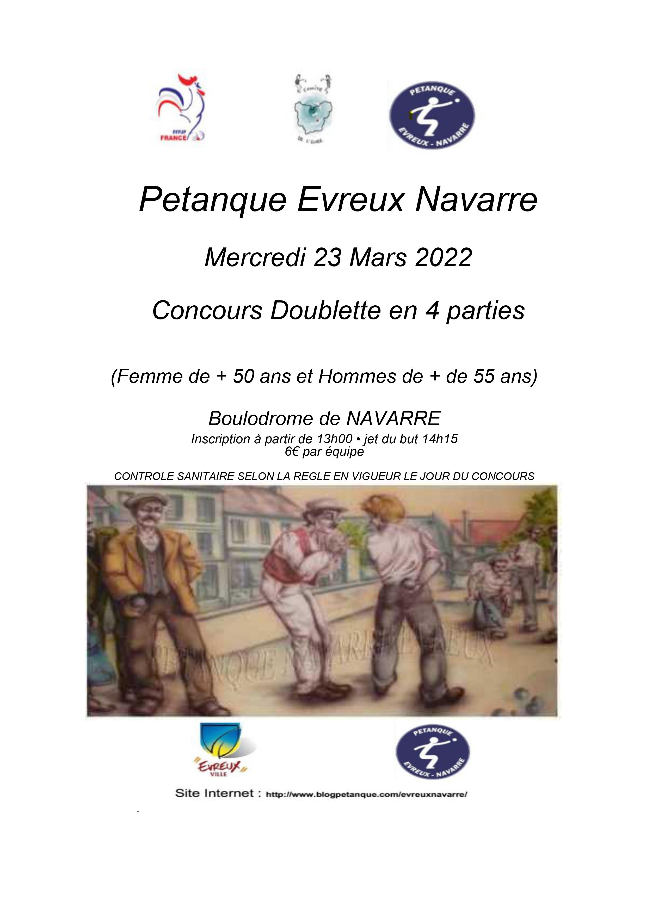 Concours + 55ans du 23 Mars