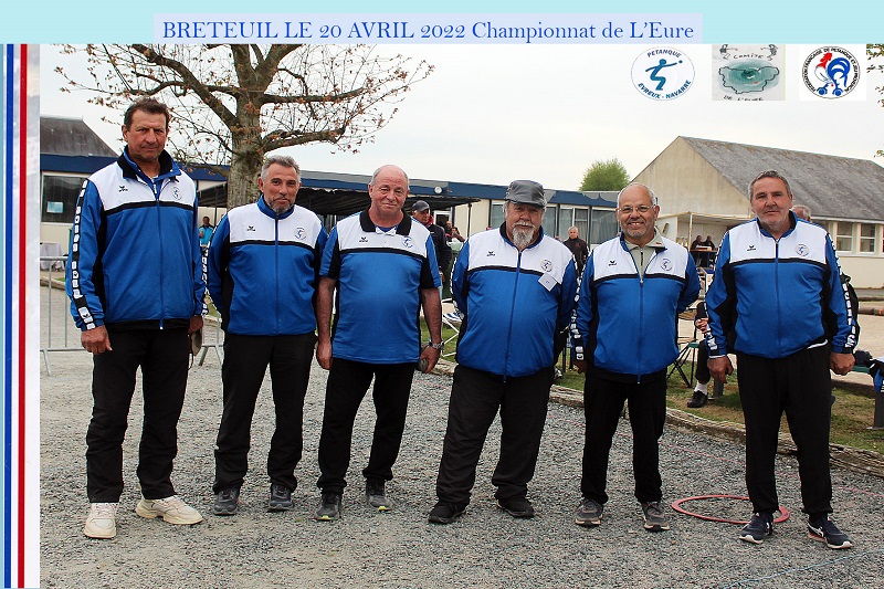 Les deux équipes de Navarre Qualifiées pour le championnat de Normandie le 27 Mai à Granville