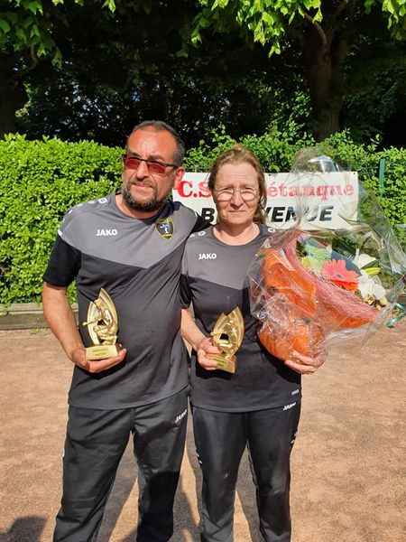 Louviers Champion de l'Eure Doublette mixte