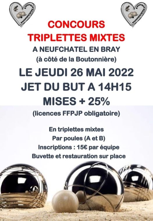 Concours jeudi 26 Juin Concours jeudi 26 Juin