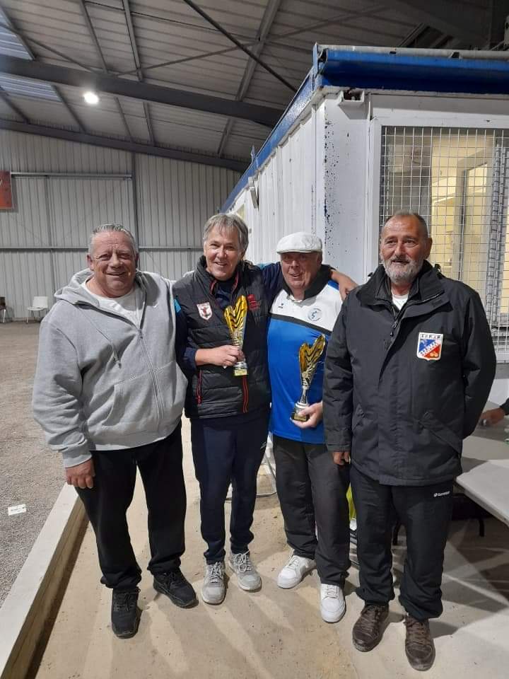 CHAMPIONNAT DE l’Eure tête à tête Veteran.Le titre pour Navarre