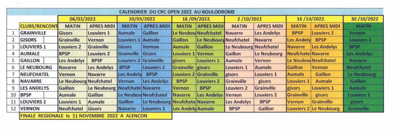CRC OPEN CRC OPEN