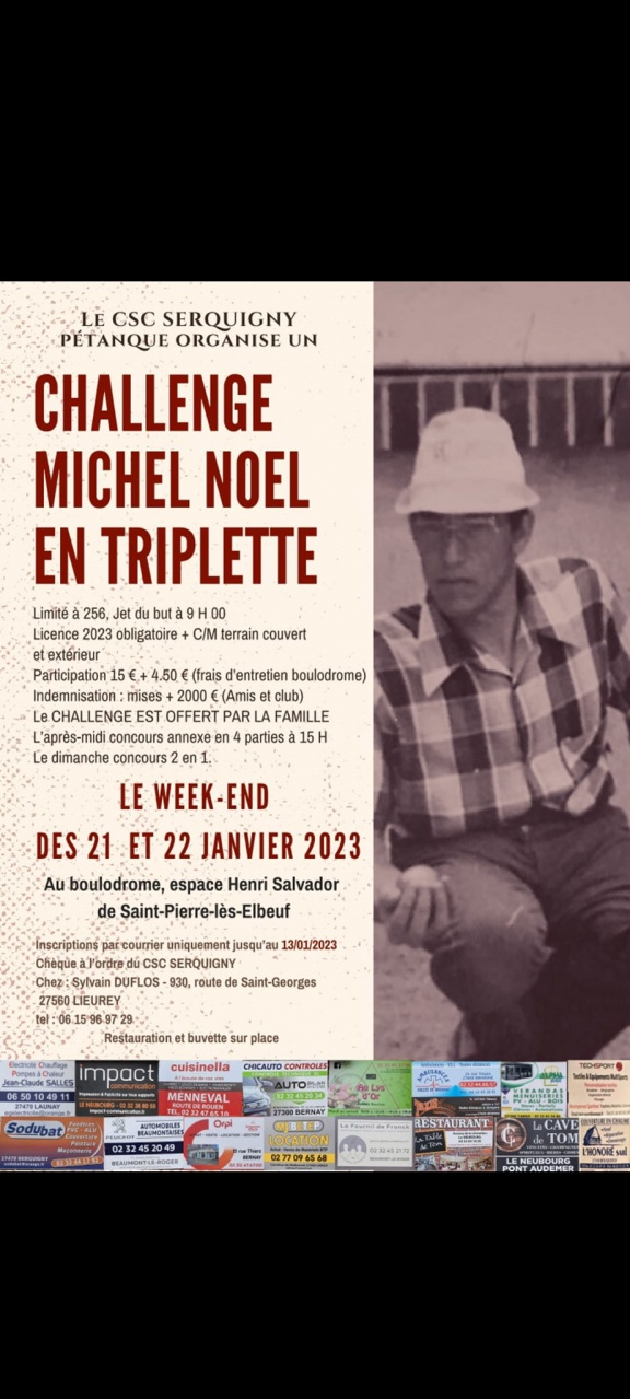 CHALLENGE MICHEL NOËL CHALLENGE MICHEL NOËL