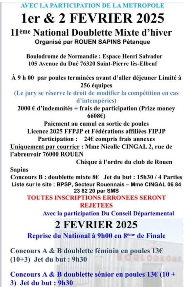 National X2 mixte National X2 mixte