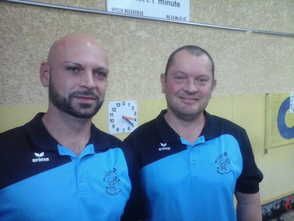 Fabien et David les qualifiés du jour Fabien et David les qualifiés du jour