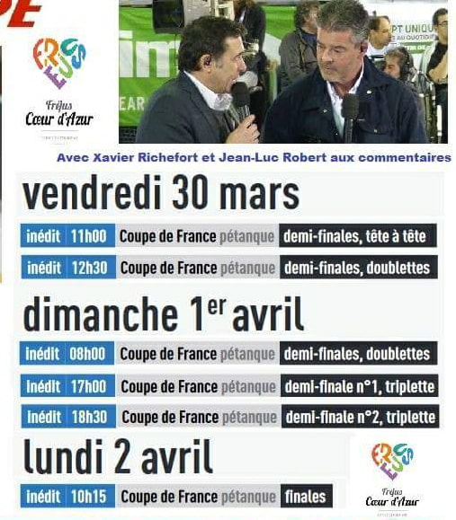 Diffusion TV finale coupe de France 2017/2018 Diffusion TV finale coupe de France 2017/2018