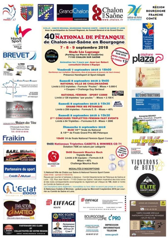 40ème anniversaire à CHALON SUR SAONE.