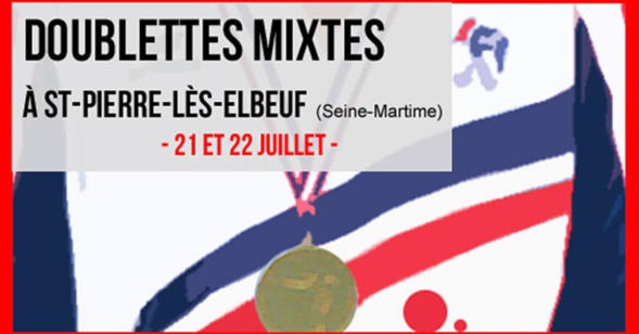 Championnat de France doublette mixte.