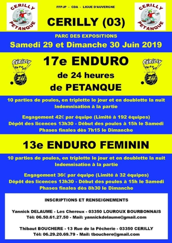 17ème enduro de CERILLY.