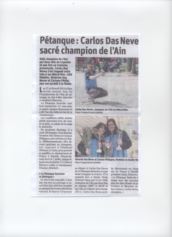 LE PROGRES en remet une couche :-) :-) :-) LE PROGRES en remet une couche :-) :-) :-)