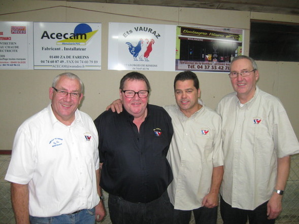 la triplette VAURAZ et son responsable MR VAURAZ la triplette VAURAZ et son responsable MR VAURAZ