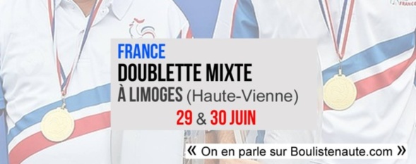Championnat de France doublette mixte.
