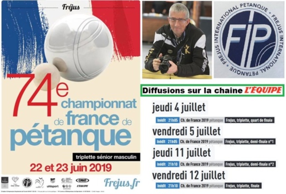 Championnat de France triplette masculin sur l'EQUIPE TV Championnat de France triplette masculin sur l'EQUIPE TV