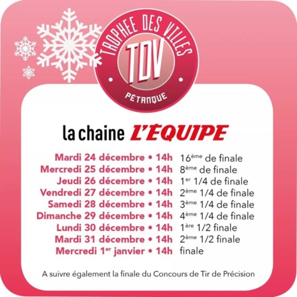 Le trophée des villes sur l'EQUIPE TV.