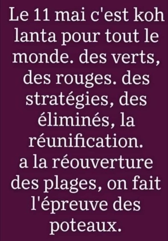 Les perles du net sur le confinement n°65 Les perles du net sur le confinement n°65