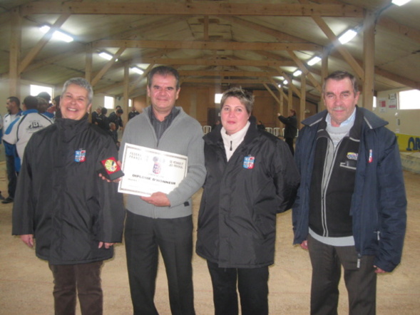 Notre président à l'honneur. Notre président à l'honneur.