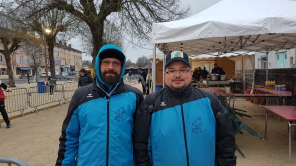 Fabien et Mathieu seuls présents le dimanche matin...